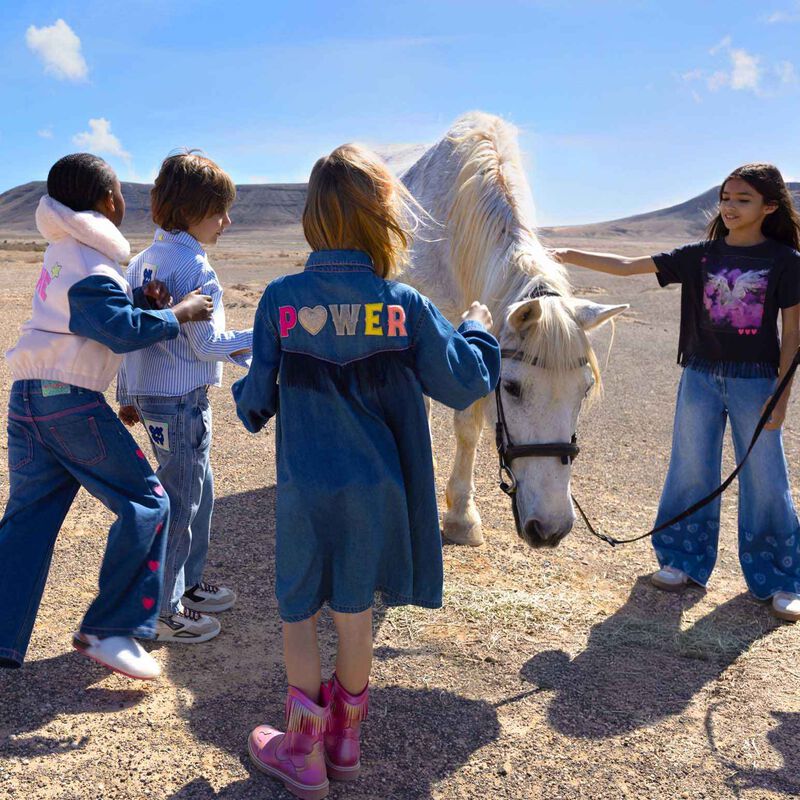 Billieblush Denim Dress 3Y-6Y image number 3